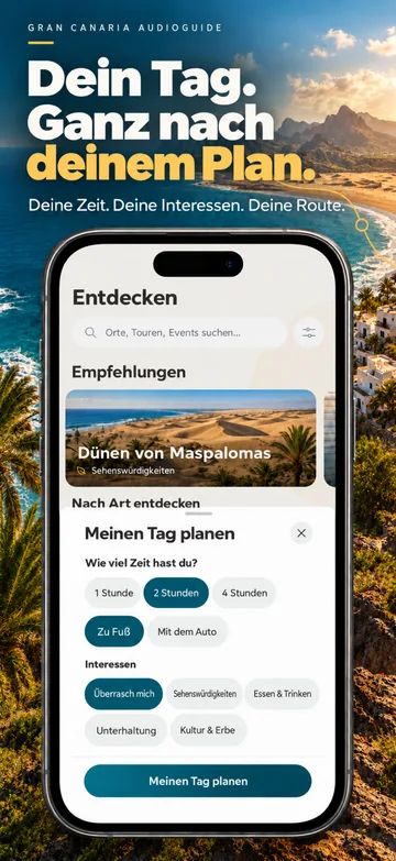 Plane einen Tag nach deinen Interessen
