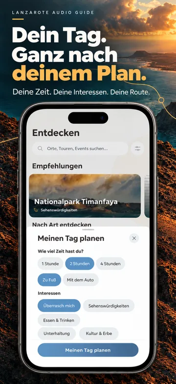 Plane einen Tag nach deinen Interessen
