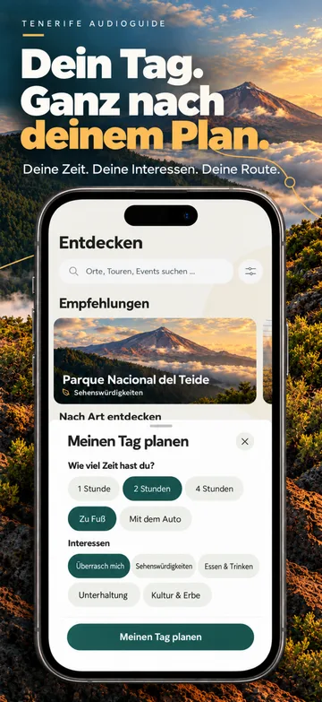 Plane einen Tag nach deinen Interessen